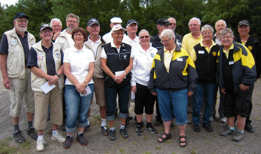 Pristagarna i årets KickUp veterancup.