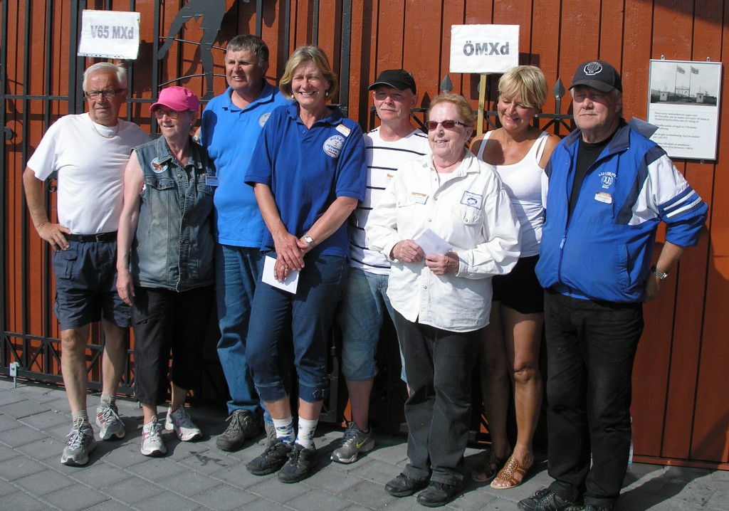 Pristagarna i Öppenklassen, fr.v 3) Anita och Egon Ekunger HÖK, 2) Anna Karin och Lars Lilieqvist RPC, 1) Dinne Svensson och Ingrid Hohlfält ULC, 4) Anita och Kjell-Arne Green HJO.