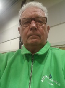 Lasse Ahlberg i nya klubbens tävlingsdress.