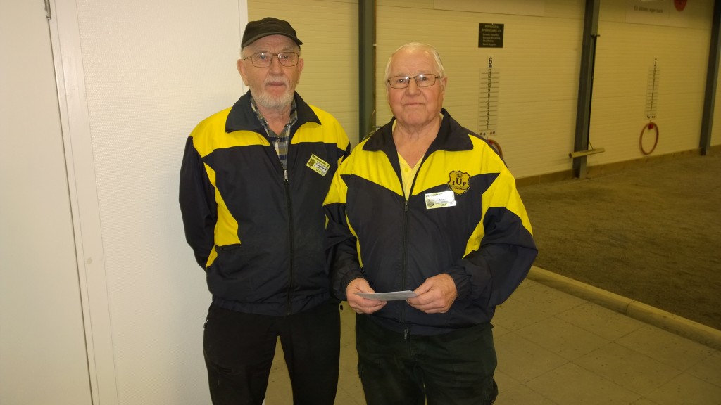 Segrande lag, fr.v Carl-Henrik Svensson och Anders Svensson, Ulricehamn.