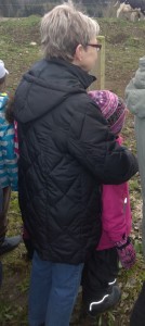 Felicia och mormor Lisbeth